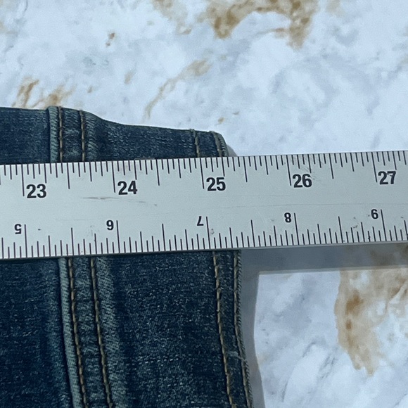 Torrid Women’s Plus Size 2 Dark Blue Long Sleeve Denim Jean Jacket - Picture 7 of 7